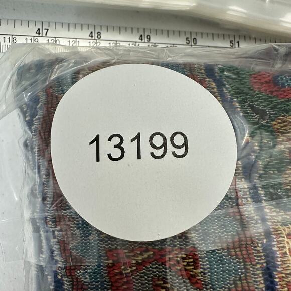 Two Twenty Collection Womens Tapestry Jacket Size L Elephant Paisley Folk Art - Picture 8 of 8